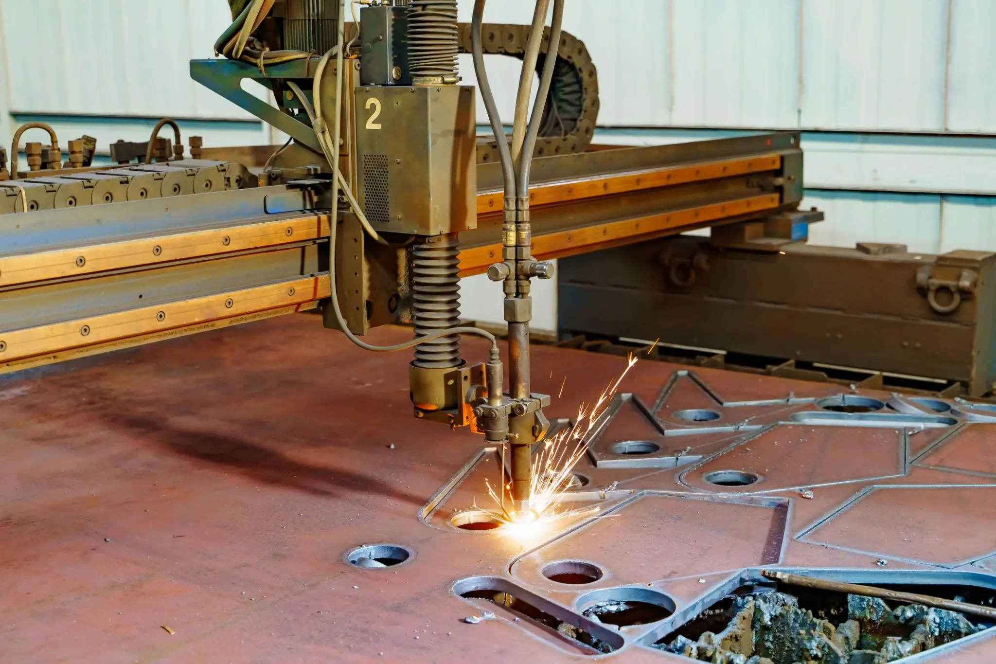 Metal Forming Industry heavy engineering workshop